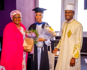 Aisha Buhari-daughter-in-law-graduation.